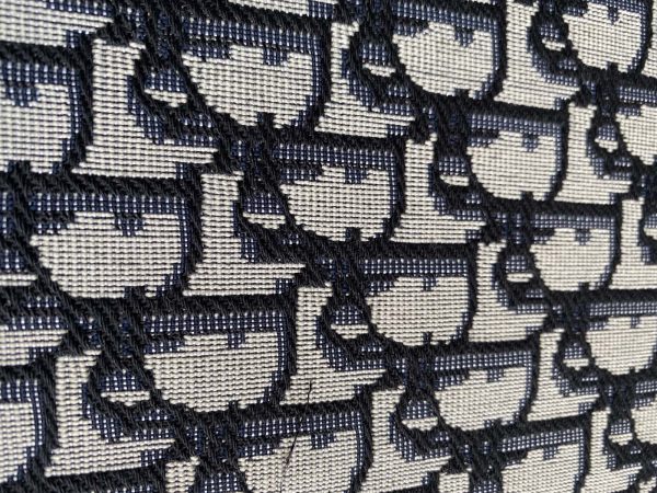 DJ19 Black Fabric for Shoes, Sewing