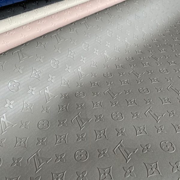 Gray Embossed Vinyl by the yard for shoes,bags,upholstery or crafting!