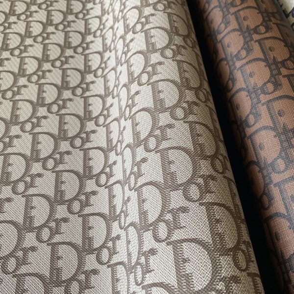 DL04 Brown Leather Fabric for shoes and bags