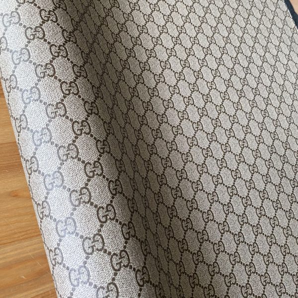 GL06 Brown Leather Fabric By The Yard