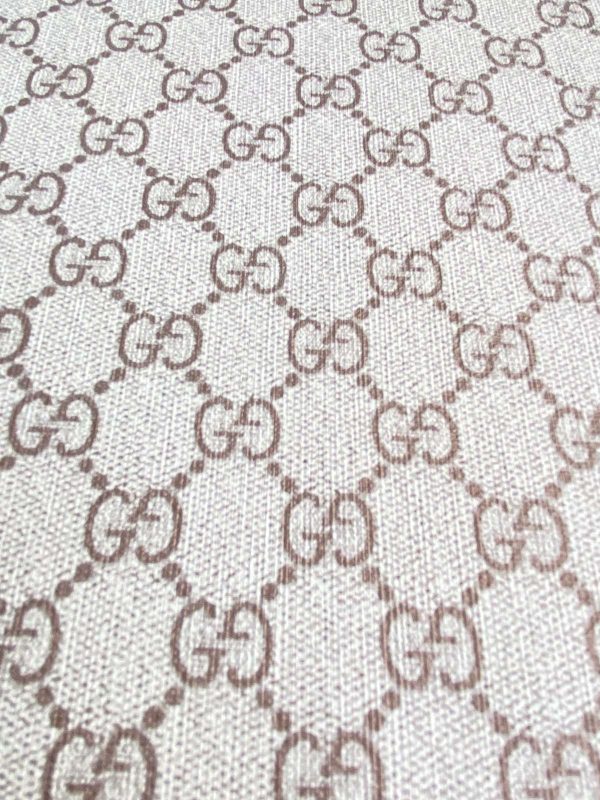 GL12 Beige Brown Leather Fabric