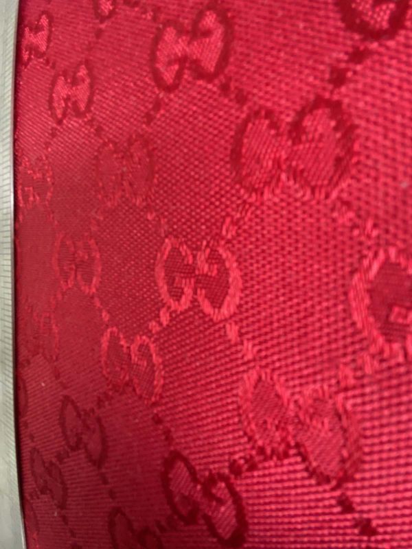 GJ17 Jacquard Fabric RED by the yard