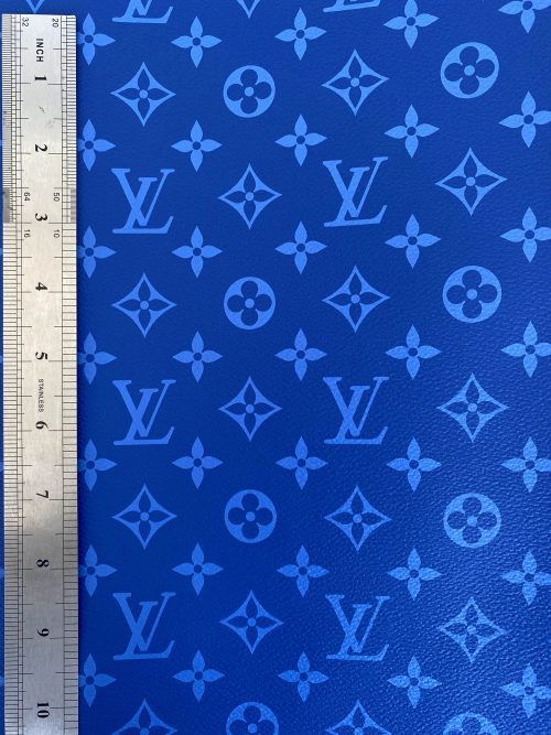 LL56 Fabric By The Yard BLUE | Rare Found Fabric