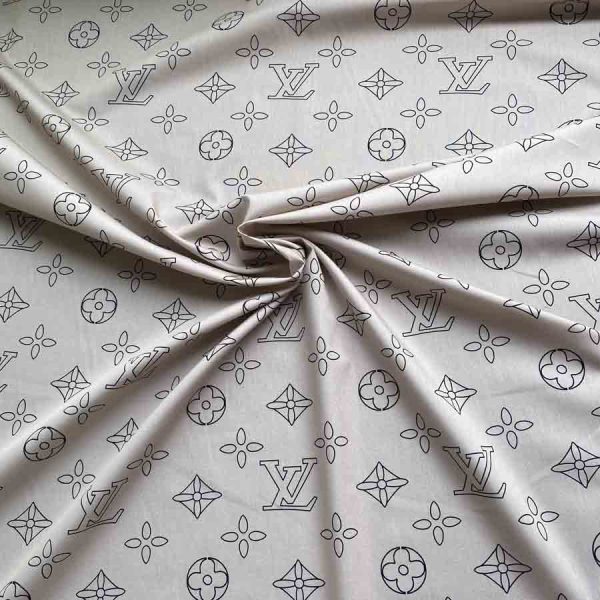 LC04 light brown Fabric | Cream color