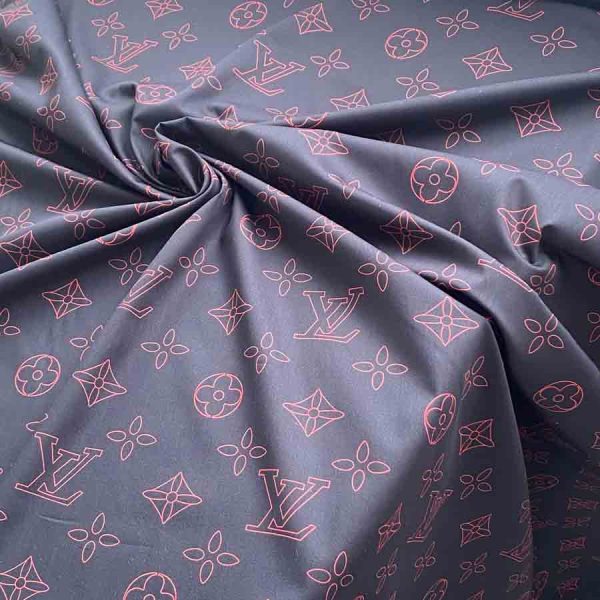 LC06 Black Cotton fabric