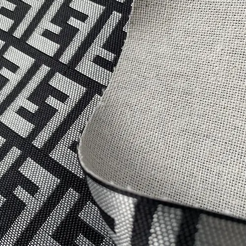 FJ06 Gray Jacquard Fabric