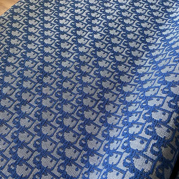 DJ12 Blue fabric for sewing