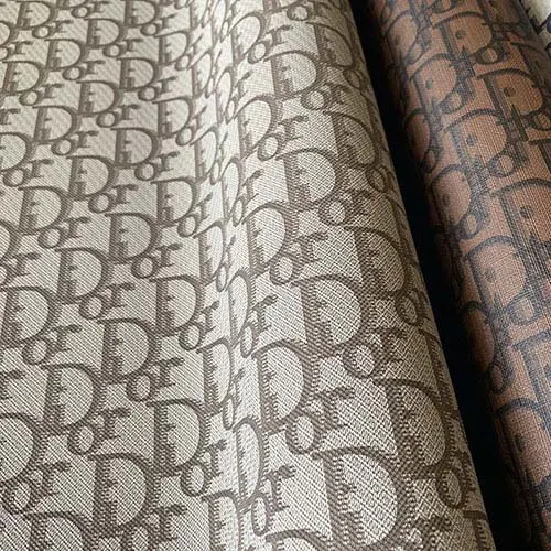 DL04 Brown Leather Fabric for shoes and bags