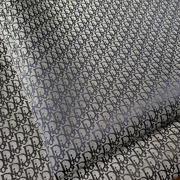 DJ04 Navy Jacquard Fabric with Tiny Patterns