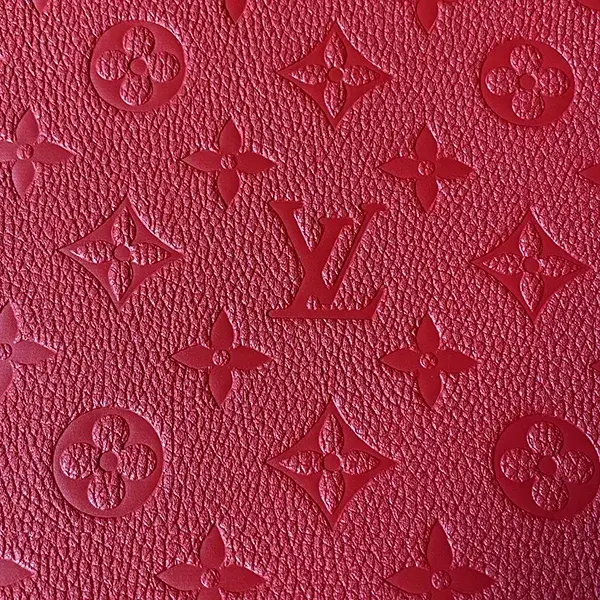 LL20 Embossed Red Fabric