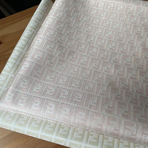 FJ04 Pinkish Jacquard Fabric