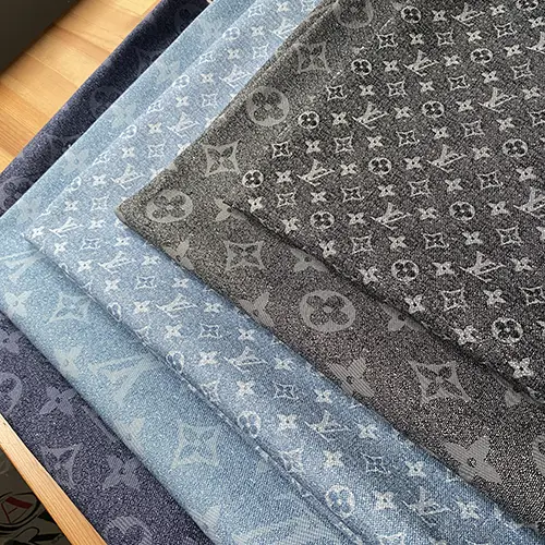 LO05 Black Denim Fabric