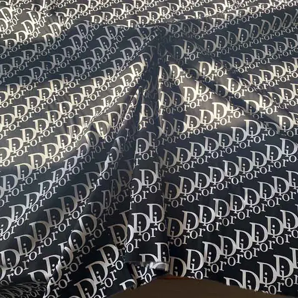 DC01 Black Cotton Fabric