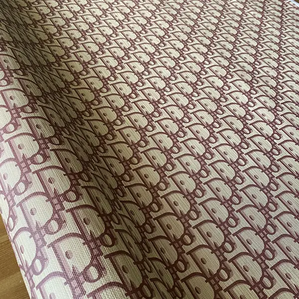 Dusty Rose Leather Fabric By The Yard | Leather Material Wine Red!