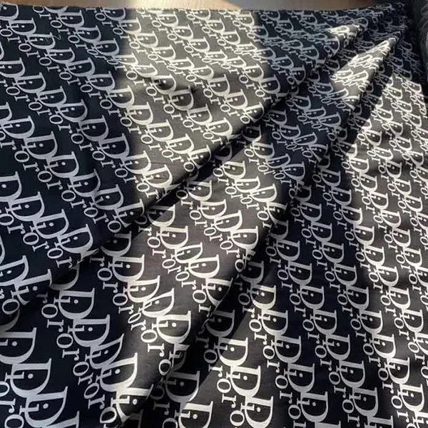 DC01 Black Cotton Fabric