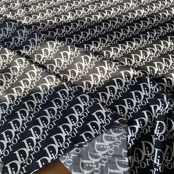 DC01 Black Cotton Fabric