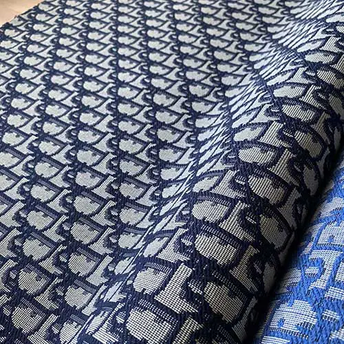 DJ07 Jacquard Fabric NAVY