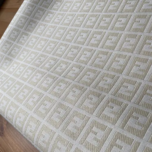 FJ05 Champagne Jacquard Fabric