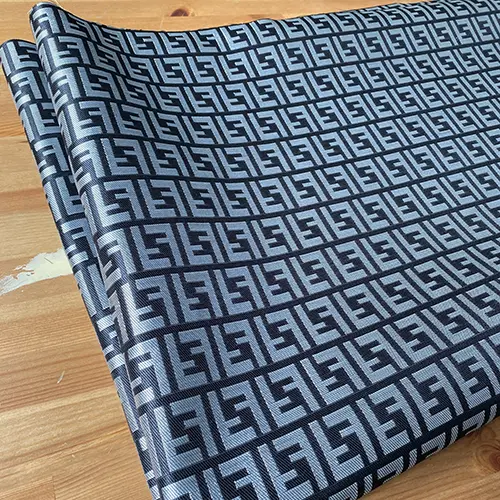 FJ06 Gray Jacquard Fabric