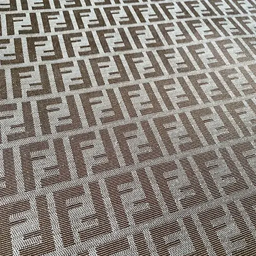 FJ10 Jacquard Fabric Light Brown