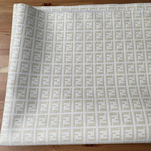 FJ05 Champagne Jacquard Fabric