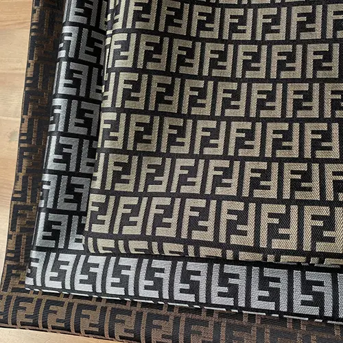 FJ06 Gray Jacquard Fabric