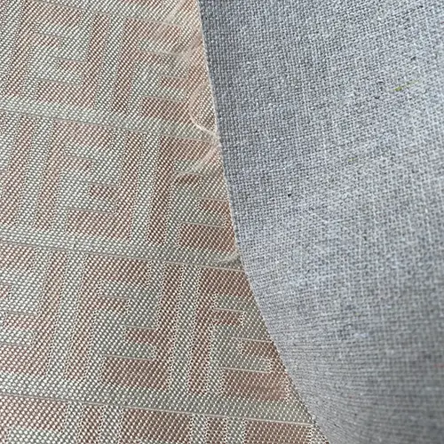 FJ04 Pinkish Jacquard Fabric