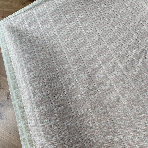 FJ04 Pinkish Jacquard Fabric