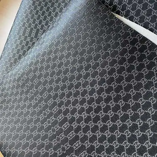 GJ18 Jacquard Fabric BLACK
