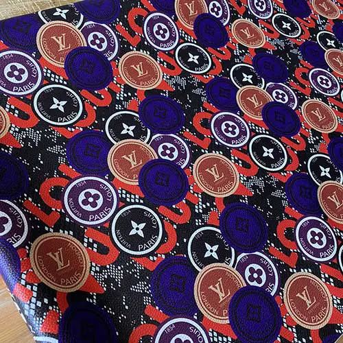 LL29 material with circle logos including city names