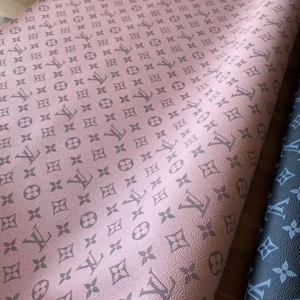 LL68 Leather Fabric Material Pink
