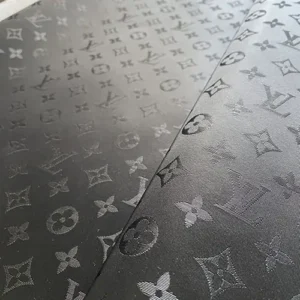 LL59 Reflective Vinyl Fabric BLACK