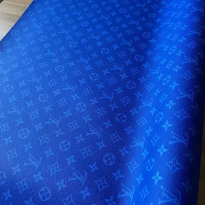 LL56 Fabric By The Yard BLUE | Rare Found Fabric