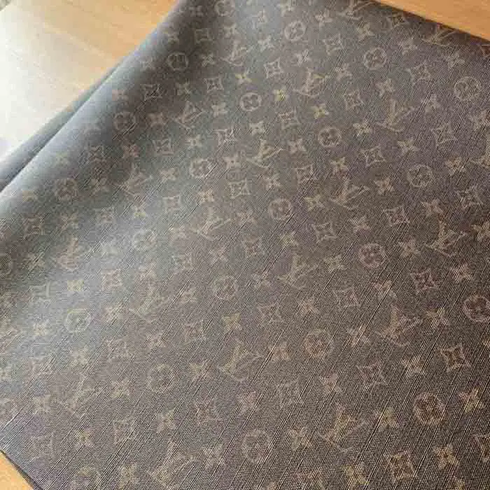 LL19 Classic Brown Vinyl fabric such denim