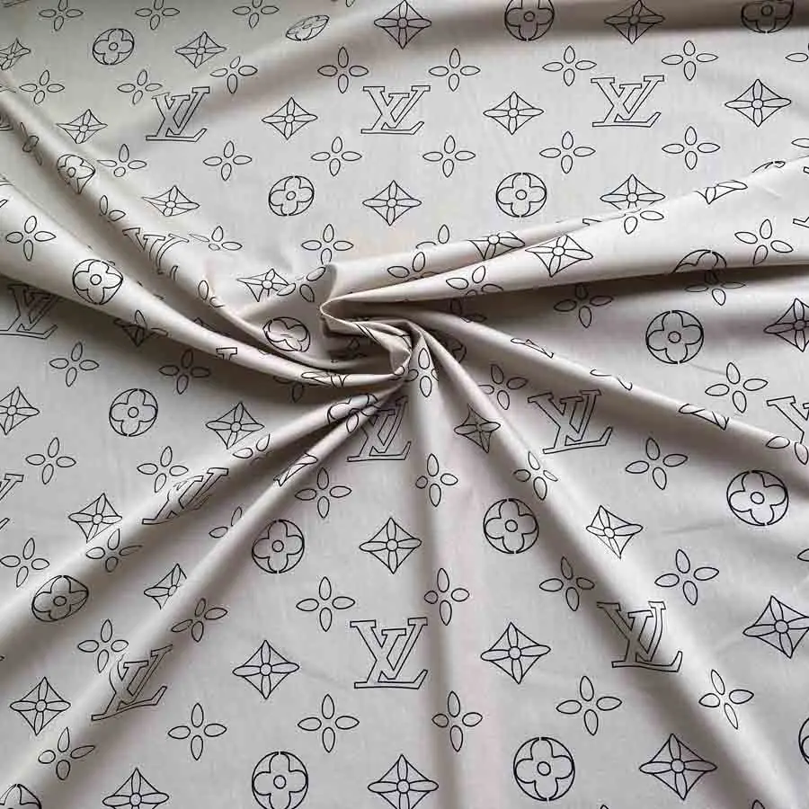 LC04 light brown Fabric | Cream color