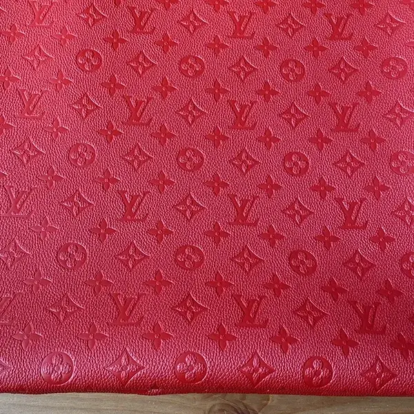 LL20 Embossed Red Fabric