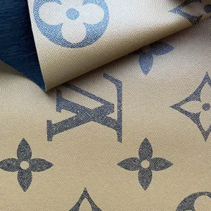 LL42 Light Brown Leather Fabric By The Yard