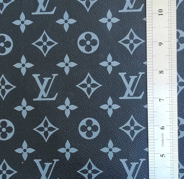 LL41 Leather Black by the yard
