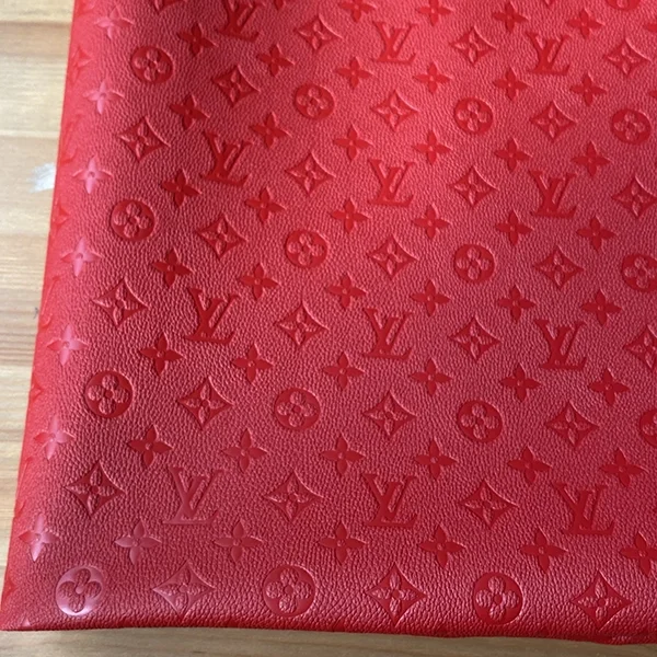 LL20 Embossed Red Fabric