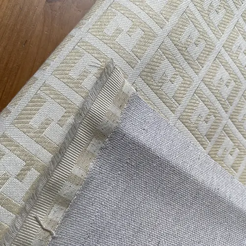 FJ05 Champagne Jacquard Fabric