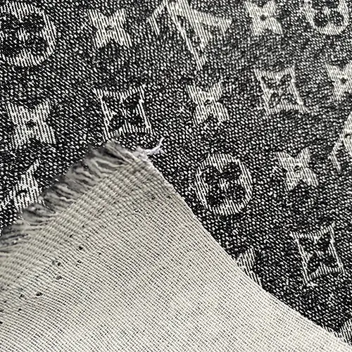 LO05 Black Denim Fabric