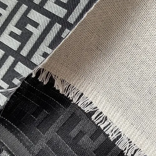 FJ06 Gray Jacquard Fabric